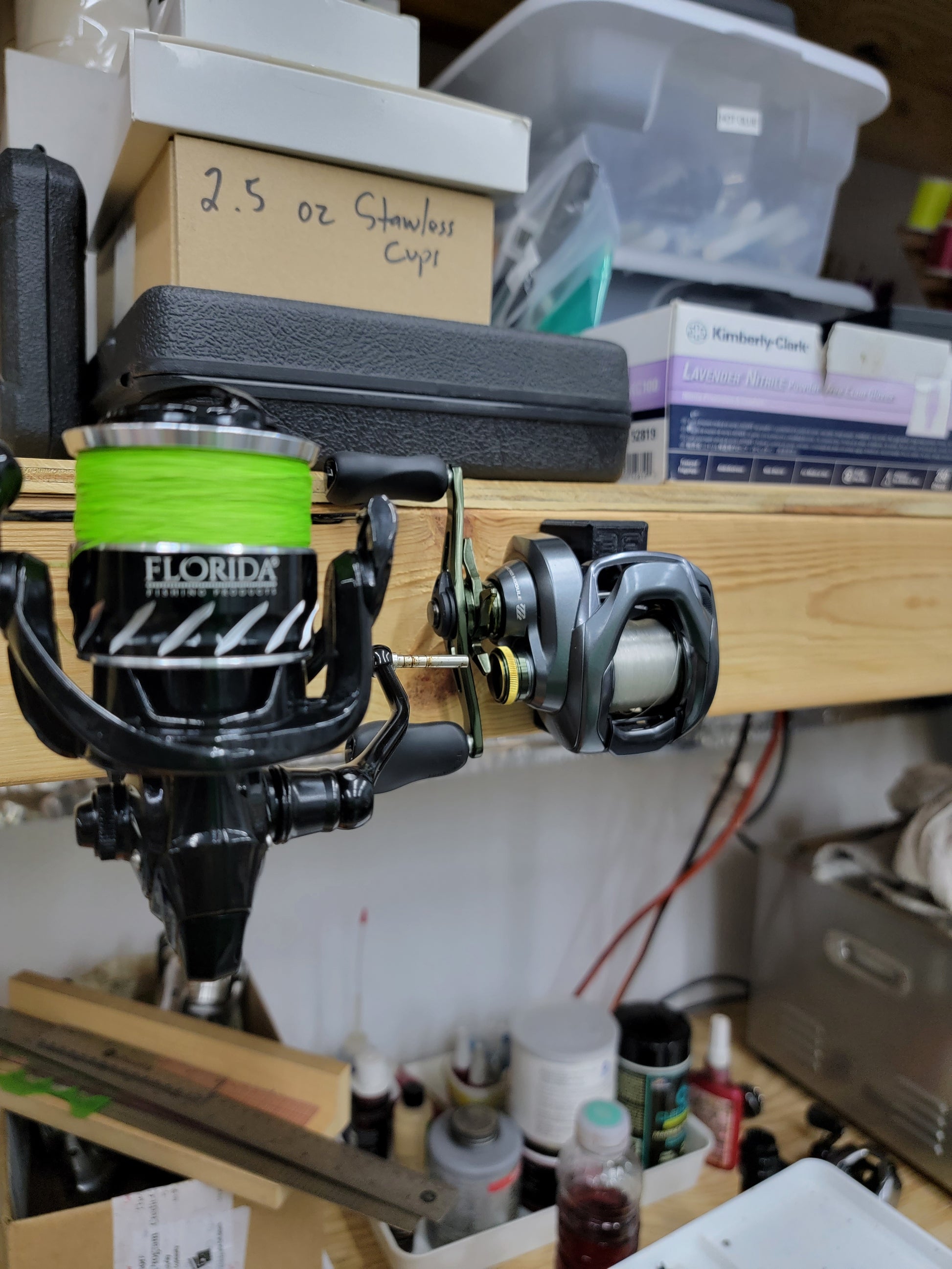element fishing reel Reel Wall Mount – Element Fishing Tackle