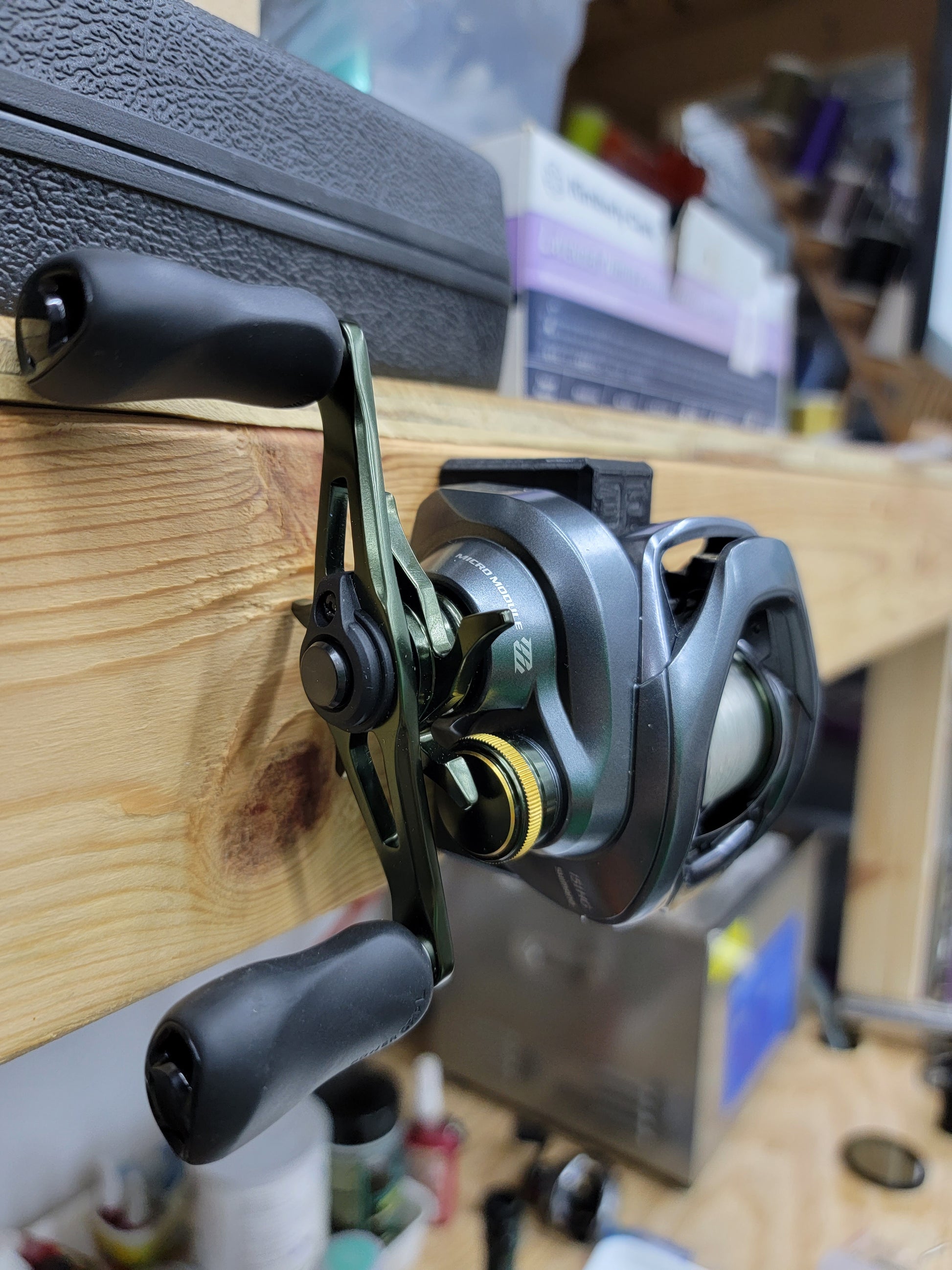 baitcast reel mount Reel Wall Mount