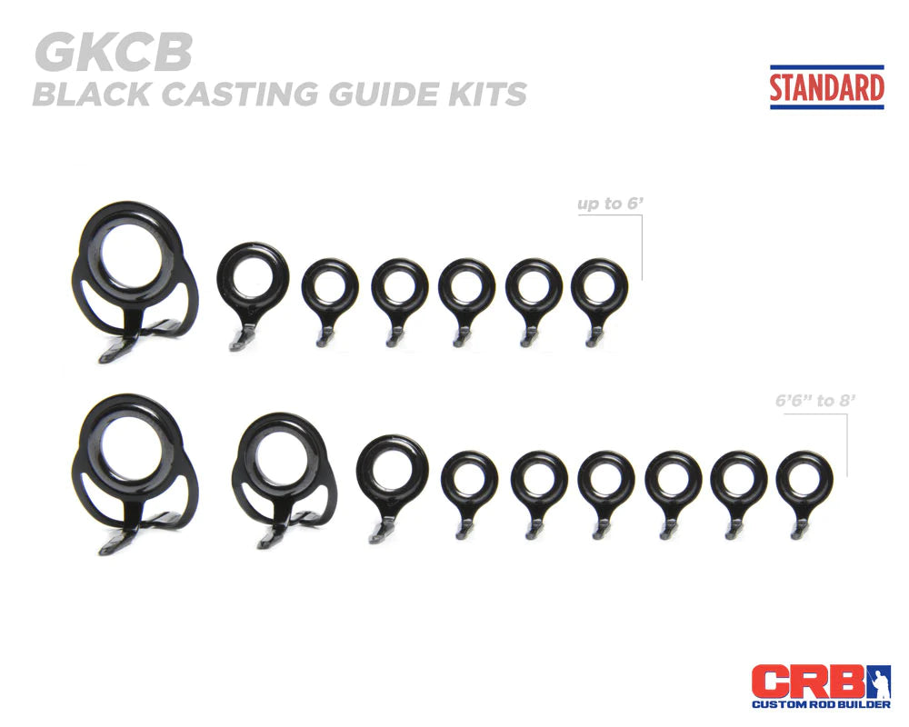 baitcasting rod guides CRB Casting Rod Guide Kits – Element Fishing Tackle